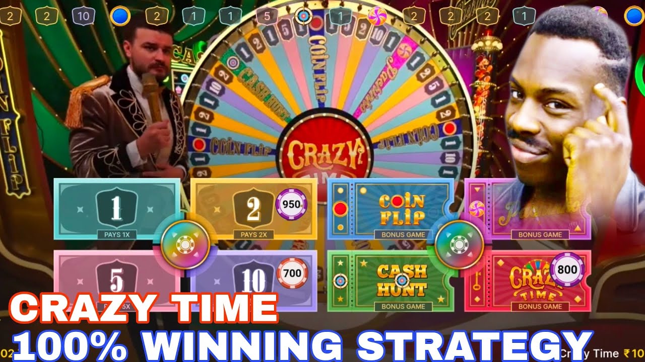 Crazy time winning Strategy